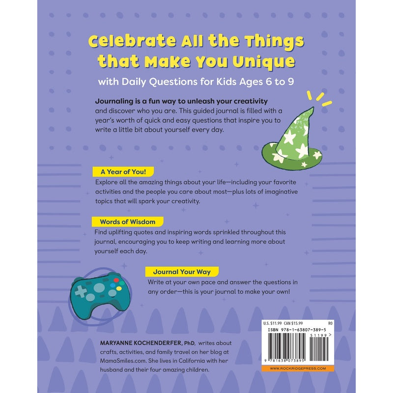 One Question a Day Journal for Kids: 365 Days All about Me