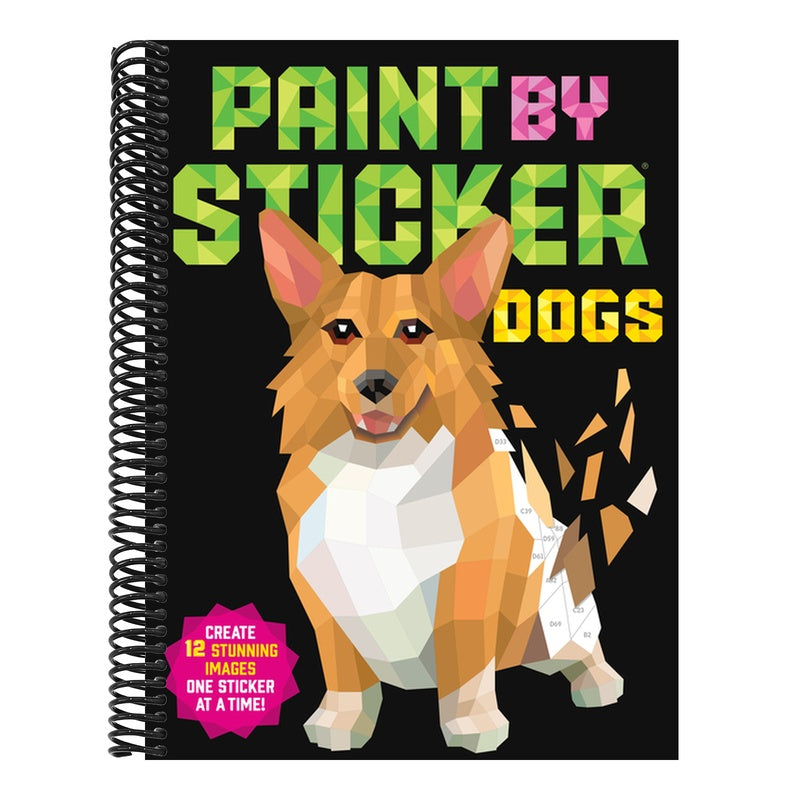 Paint by Sticker (Official): Dogs: Create 12 Stunning Images One Sticker at a Time!