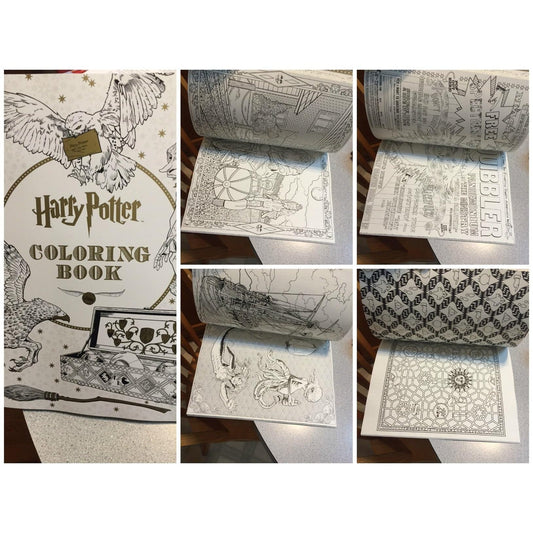 Harry Potter Coloring Book (Spiral Bound)