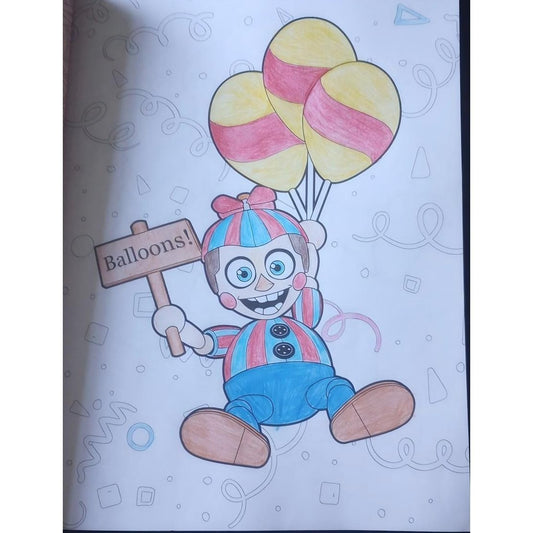 Five Nights at Freddy's Official Coloring Book: An Afk Book (Spiral Bound)