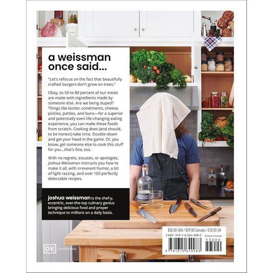 Joshua Weissman: An Unapologetic Cookbook. #1 New York Times Bestseller (Spiral Bound)