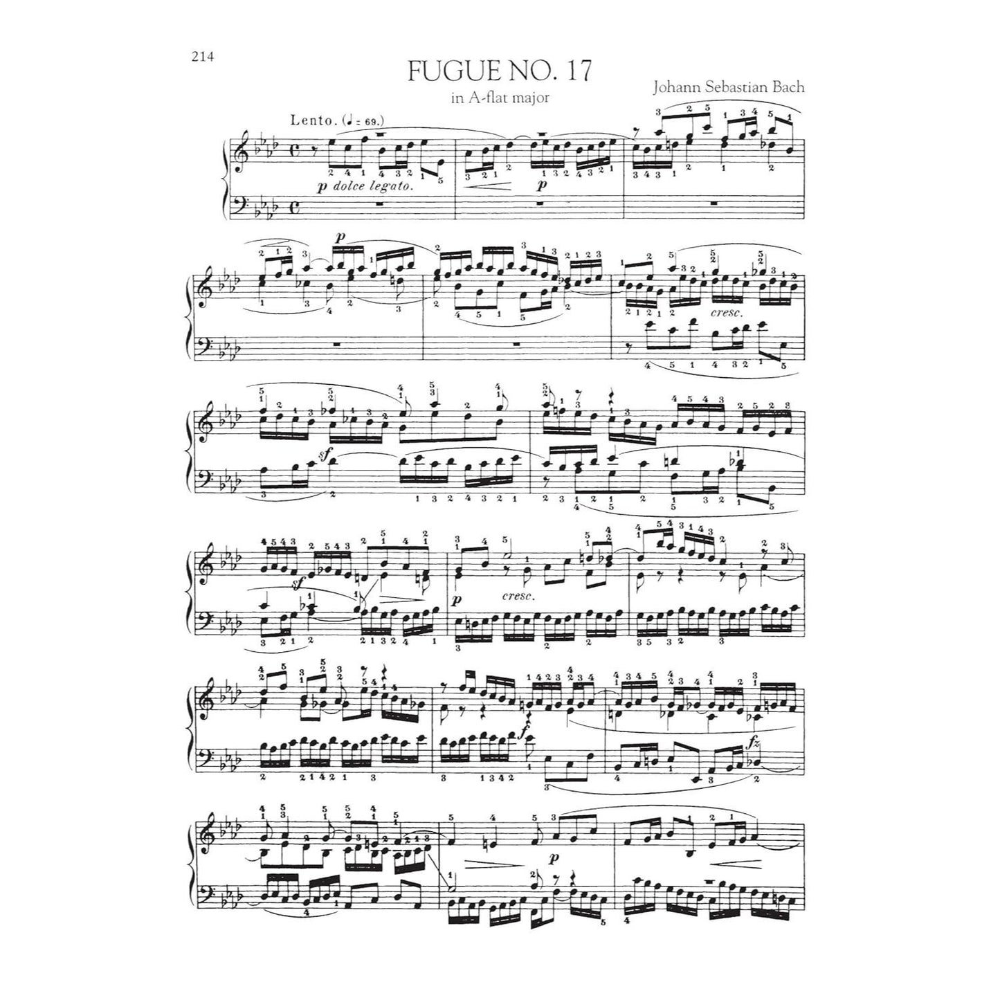 The Well-Tempered Clavier, Complete- Schirmer Library of Classics Volume 2057 by Carl Czerny (Spiral Bound)