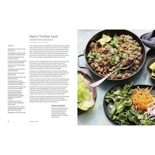 Dinner in One: Exceptional & Easy One-Pan Meals: A Cookbook (Spiral Bound)