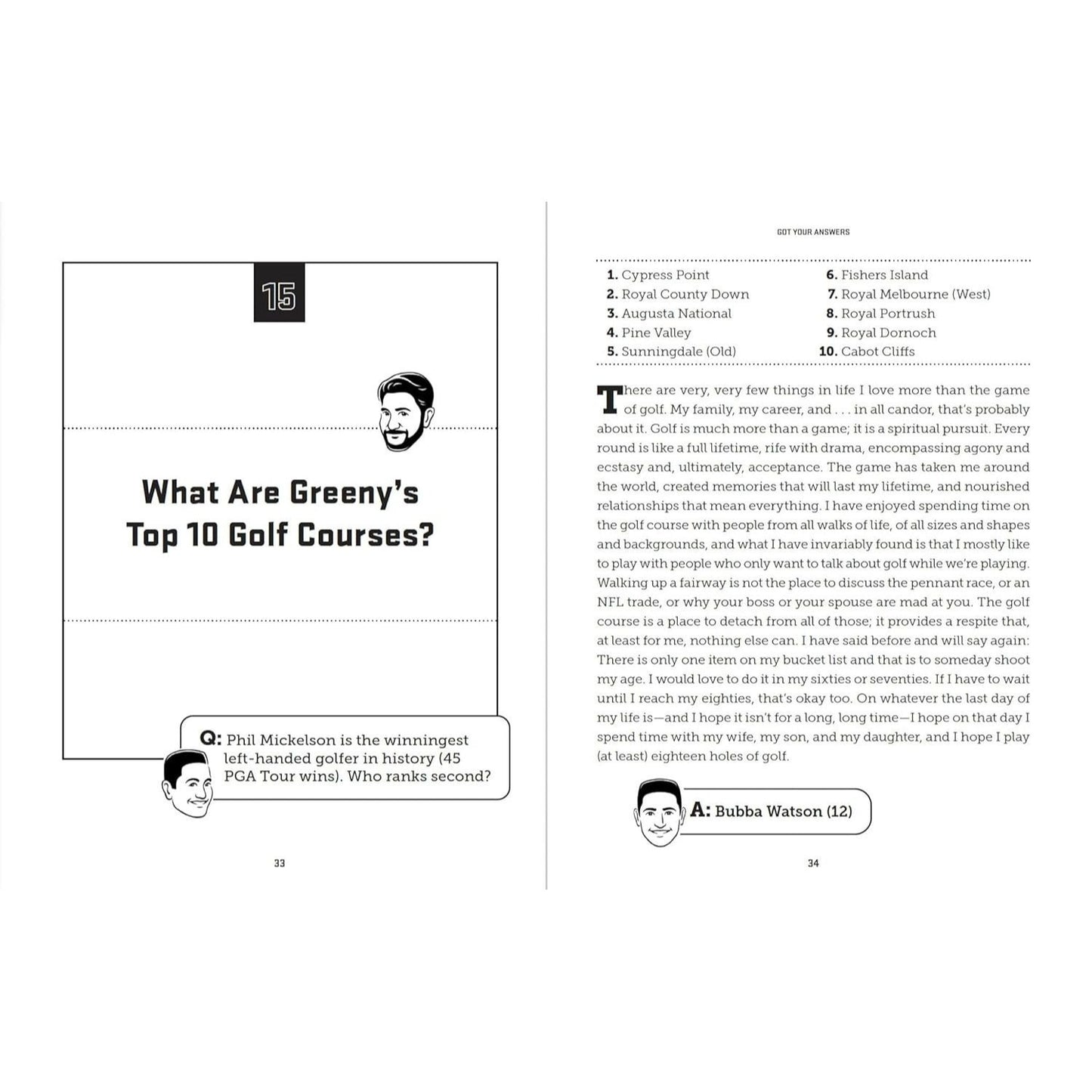 Got Your Answers: The 100 Greatest Sports Arguments Settled (Spiral Bound)