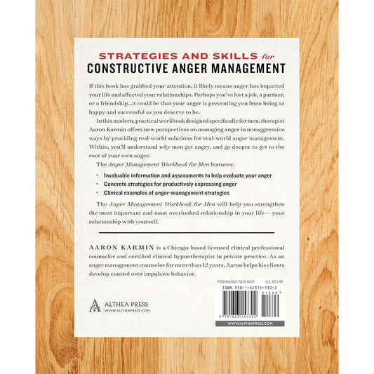 Anger Management Workbook for Men: Take Control of Your Anger and Master Your Emotions (Spiral Bound)