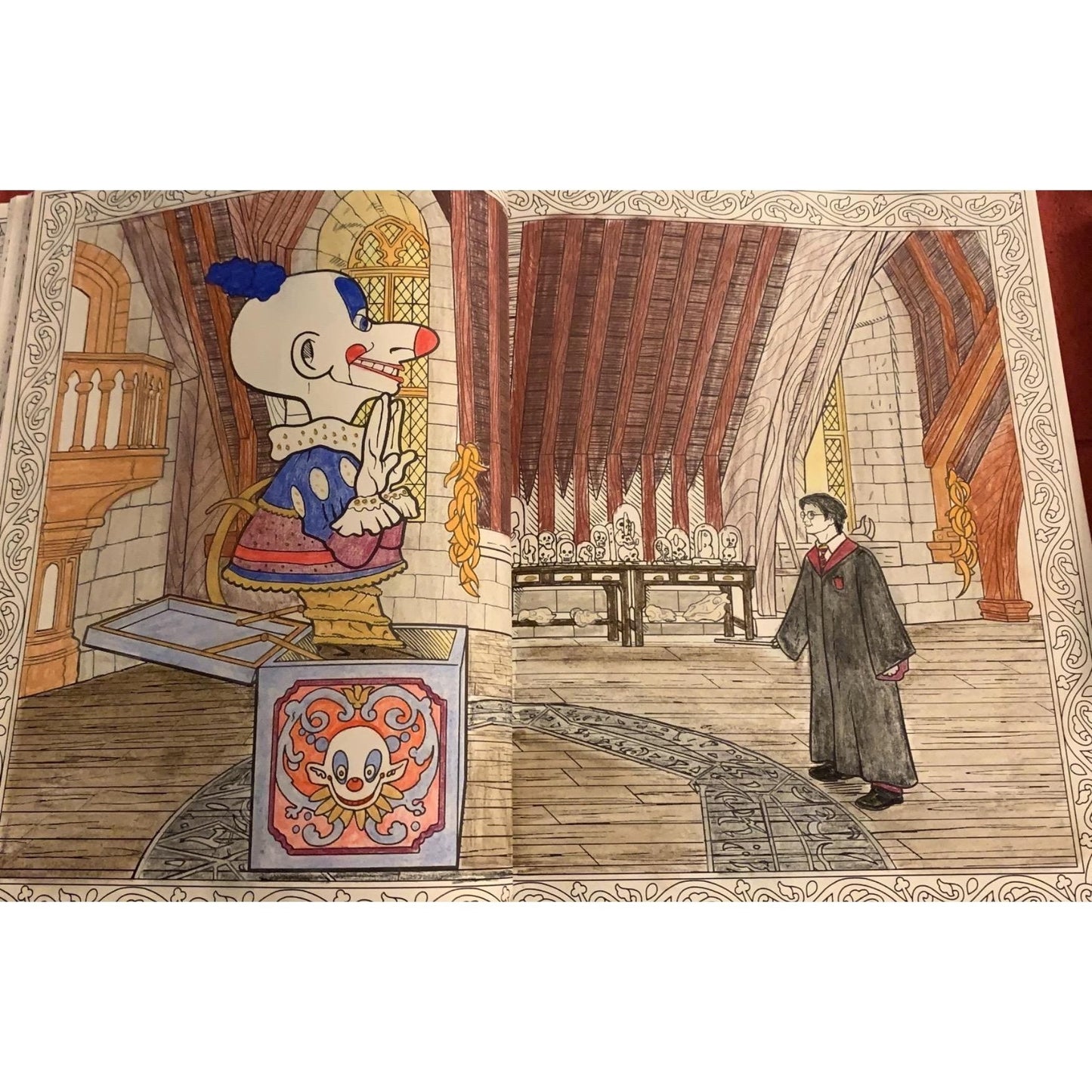 Harry Potter Coloring Book (Spiral Bound)