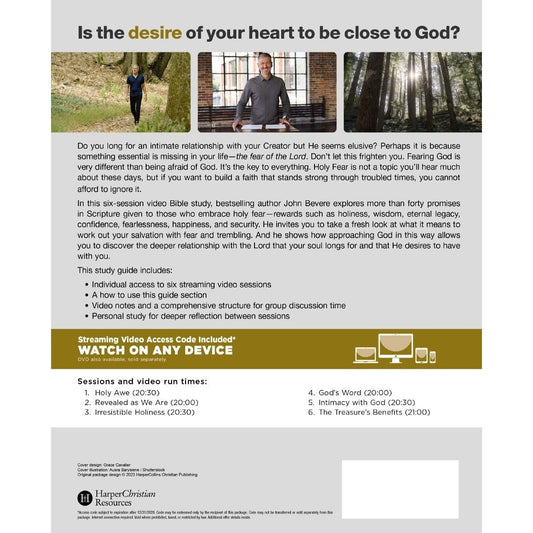 The Awe of God Bible Study Guide Plus Streaming Video: The Astounding Way a Healthy Fear of God Transforms Your Life