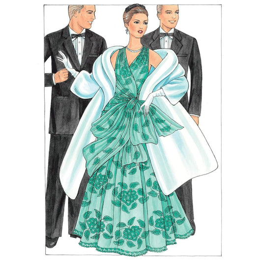 Creative Haven Fabulous Fashions of the 1950s Coloring Book