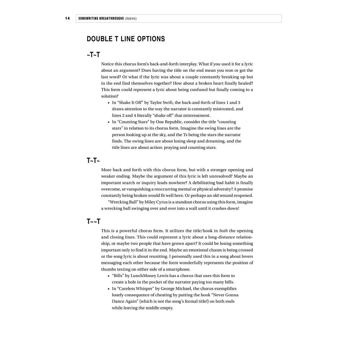 Songwriting Breakthroughs: Strategies and Prompts for Writing Your Next Song by Shane Adams