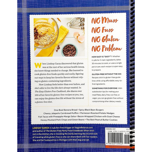 The Easy Gluten-Free Cookbook: Fast and Fuss-Free Recipes for Busy People on a Gluten-Free Diet (Spiral Bound)