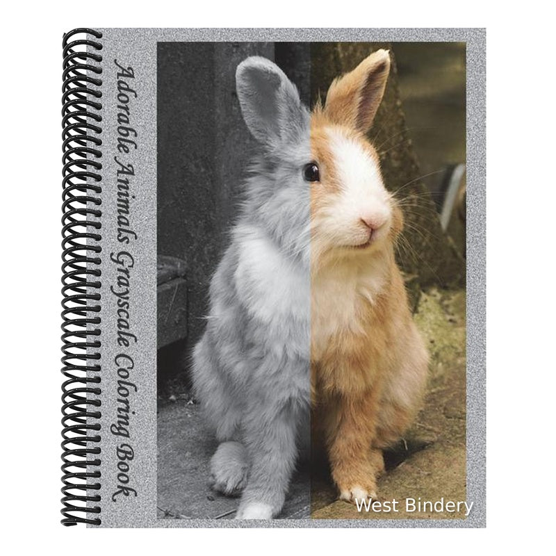 Adorable Animals Grayscale Coloring Book: Stunning Grayscale Images, (Perfect For Beginners And Animal Lovers)