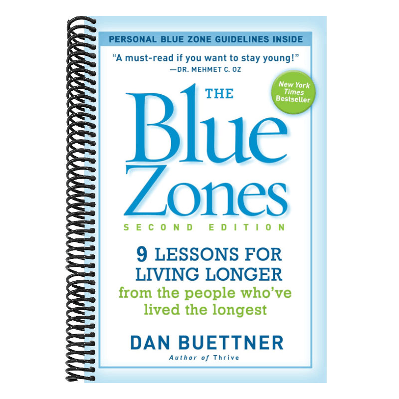 The Blue Zones: 9 Lessons for Living Longer from the People Who've Lived the Longest (Spiral Bound)