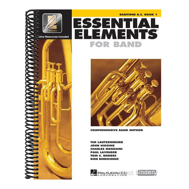 Essential Elements for Band - Baritone B.C. Book 1 with Eei (Book/Online Media)
