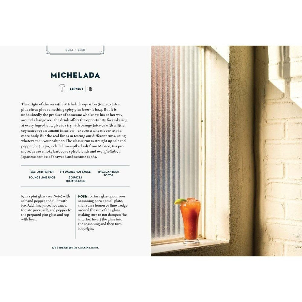 The Essential Cocktail Book: A Complete Guide to Modern Drinks with 150 Recipes (Spiral Bound)