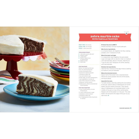 Kid Chef Bakes: The Kids Cookbook for Aspiring Bakers (Kid Chef) (Spiral Bound)