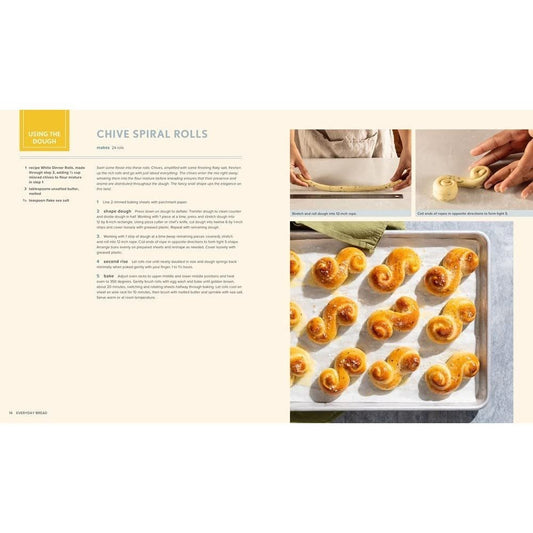 Everyday Bread: 100 Recipes for Baking Bread on Your Schedule (Spiral Bound)