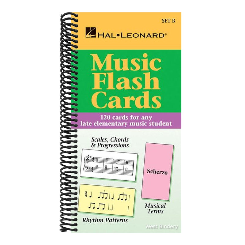 Music Flash Cards - Set B: Hal Leonard Student Piano Library