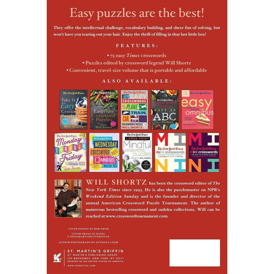 The New York Times Crosswords Over Easy: 75 Easy Crossword Puzzles