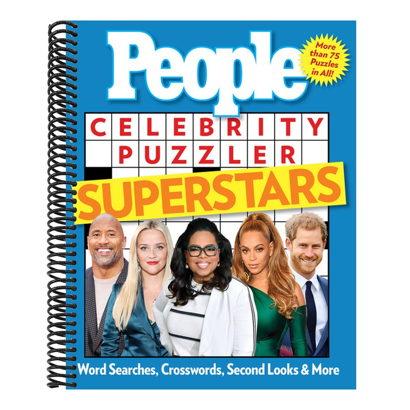 People Celebrity Puzzler Superstars: Word Searches, Crosswords, Second Looks, and More