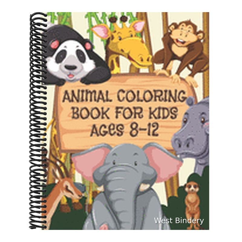 Animal Coloring Book For Kids Ages 8-12: Children Will Love This Beautiful Gift