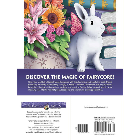 Creative Haven Pixie Dust Dreams Coloring Book: The Fairycore Lifestyle
