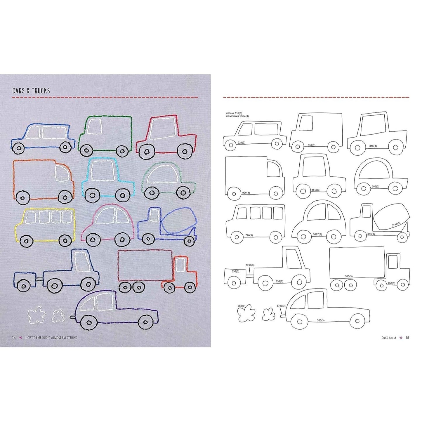 How to Embroider Almost Everything: A Sourcebook of 500+ Modern Motifs + Easy Stitch Tutorials - Learn to Draw with Thread! (Almost Everything) (Spiral Bound)