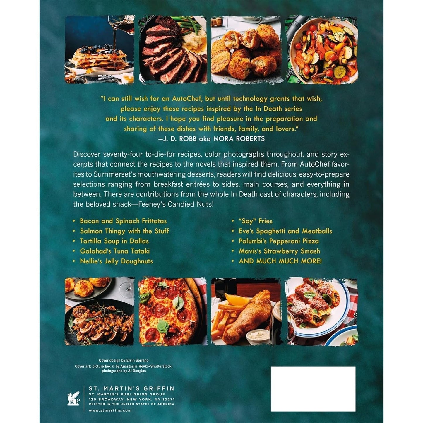The in Death Cookbook: To-Die-For Recipes from the World of J. D. Robb