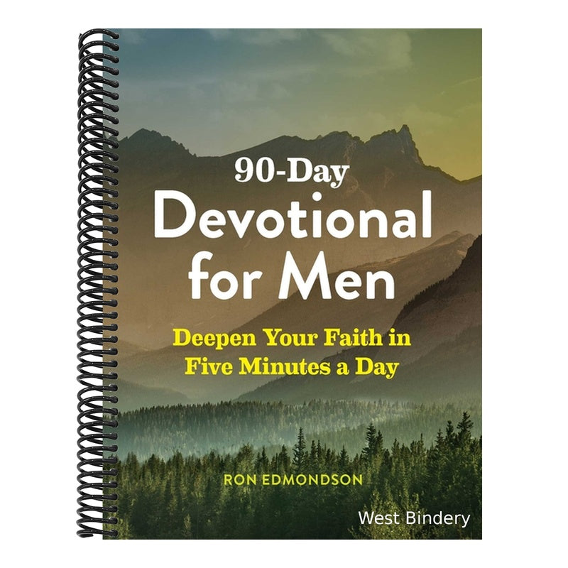 90-Day Devotional for Men: Deepen Your Faith in Five Minutes a Day