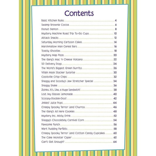 The Scooby-Doo! Cookbook: Kid-Friendly Recipes for the Whole Gang