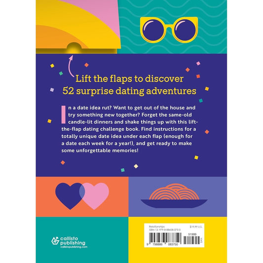 The 52-Dates Challenge for Couples: Open a Surprise Date, Spark Fun in Your Relationship, and Make Lasting Memories