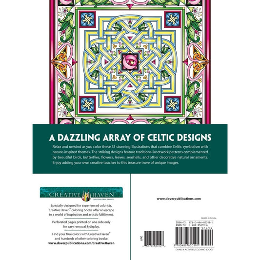 Creative Haven Celtic Nature Designs Coloring Book