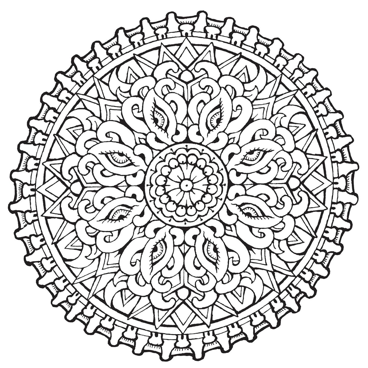 Creative Haven Magical Mandalas Coloring Book: By the Illustrator of the Mystical Mandala Coloring Book