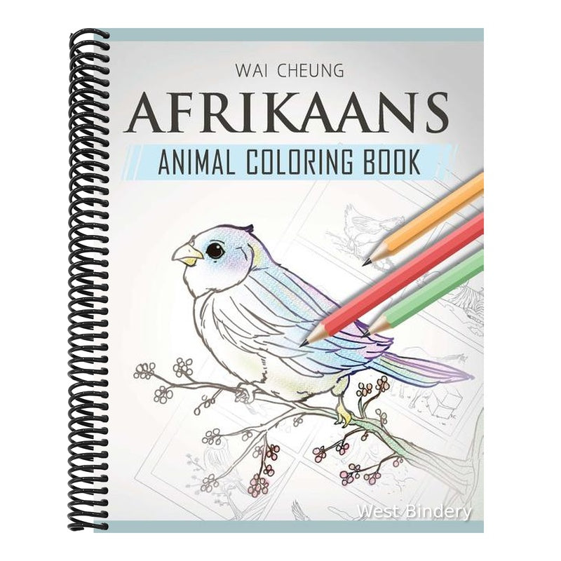 Afrikaans Animal Coloring Book