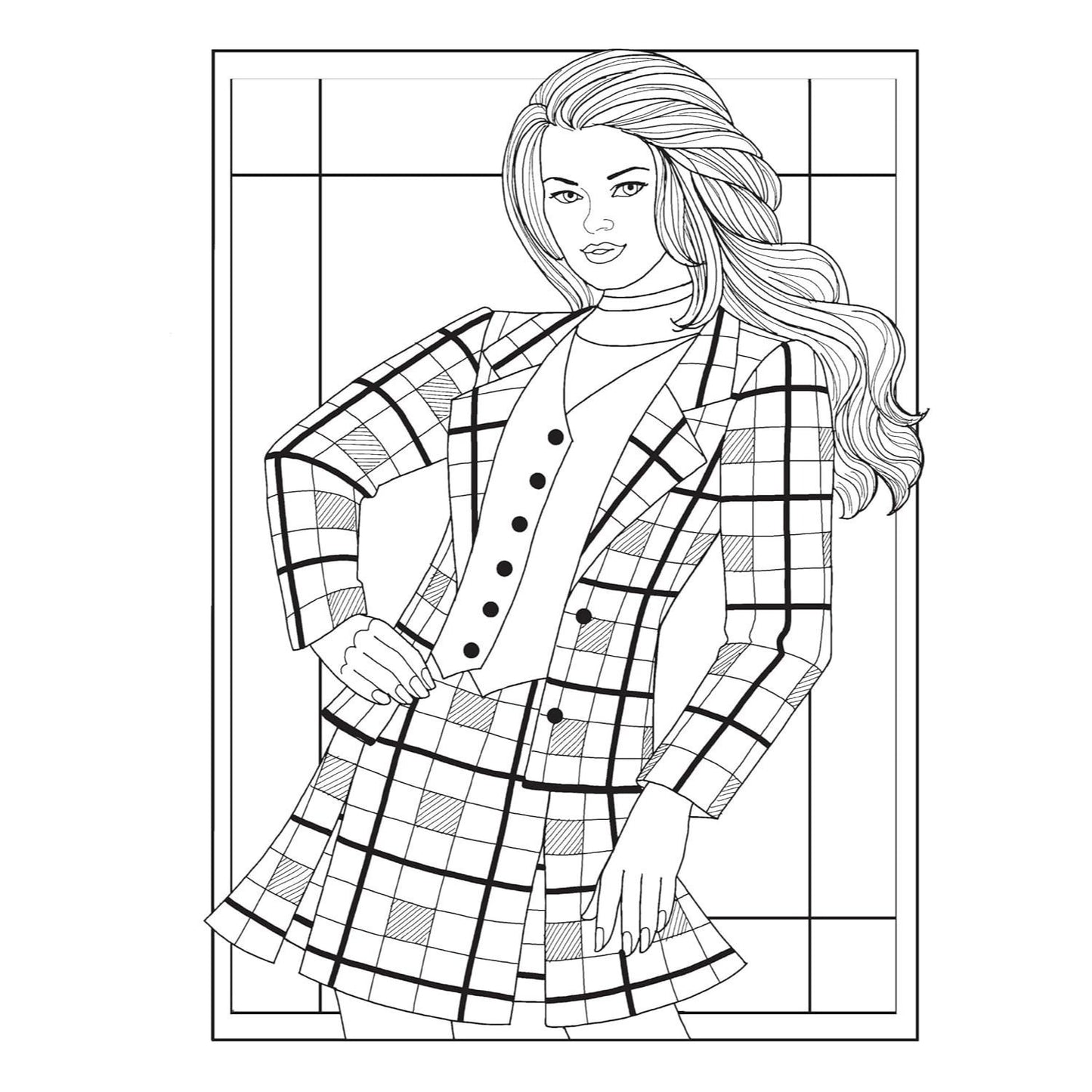 Creative Haven That's So 90s! Coloring Book