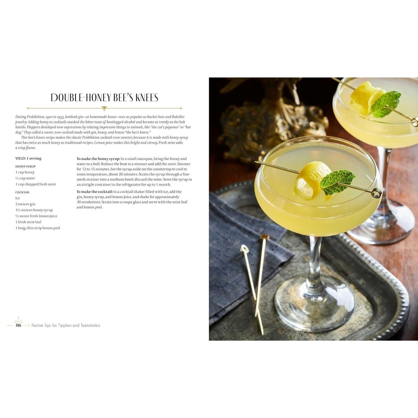 The Great Gatsby Cooking and Entertaining Guide: Decadent Dishes and Classic Cocktails from the Roaring Twenties