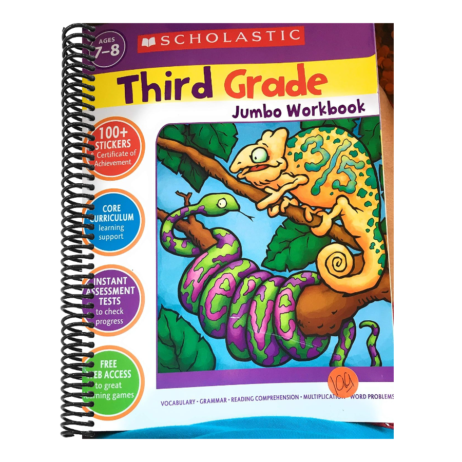 Third Grade Jumbo Workbook