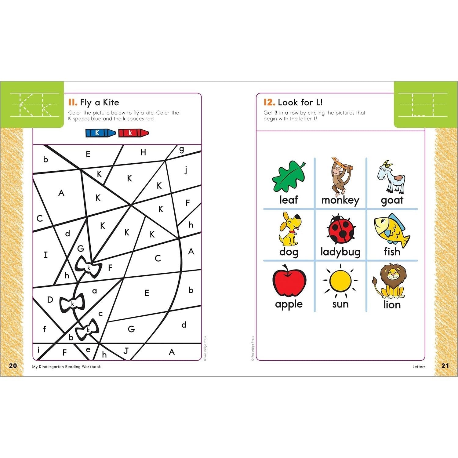 My Kindergarten Reading Workbook: 101 Games and Activities to Support Phonics and Sight Words