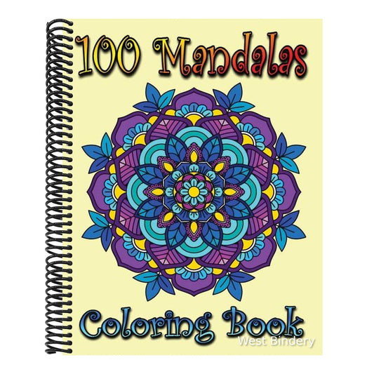 100 mandalas coloring book, awesome floral mandalas, coloring for stress relief is great: Mandalas for mindfulness