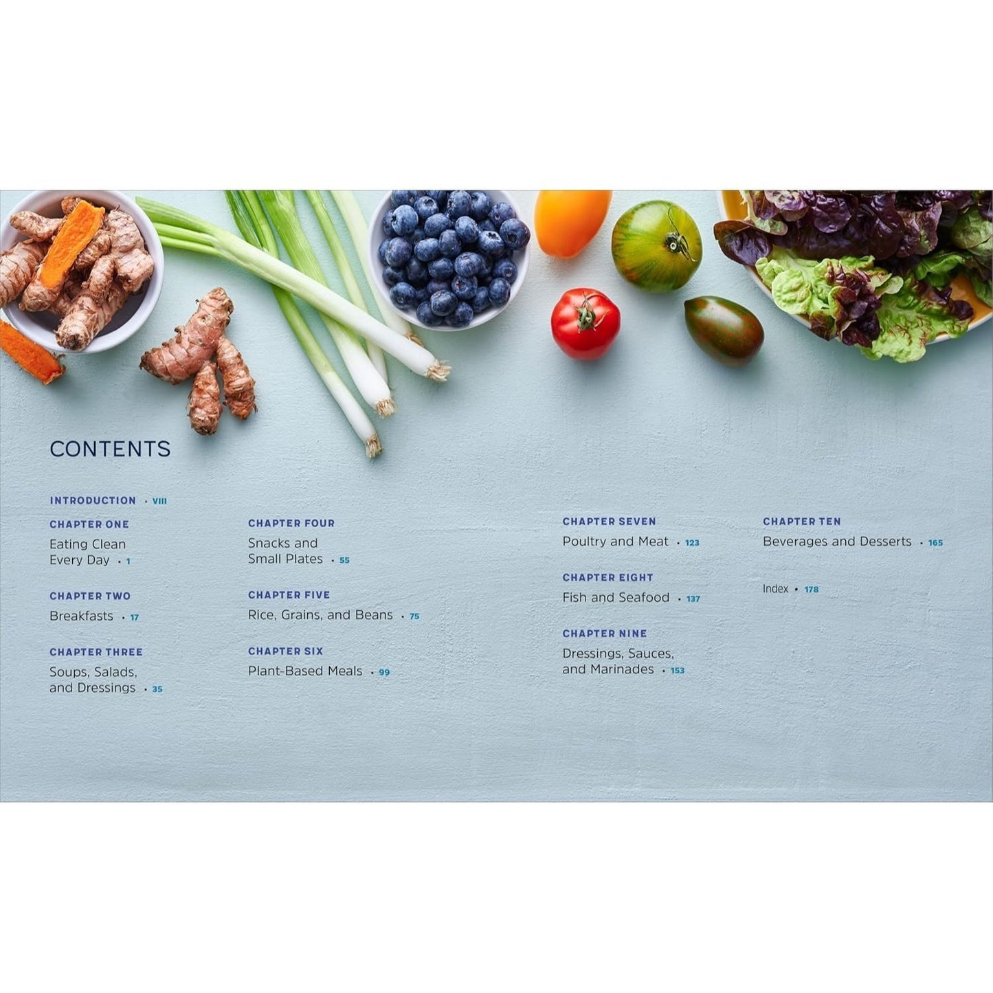 5-Ingredient Clean Eating Cookbook: 125 Simple Recipes to Nourish and Inspire (Spiral Bound)