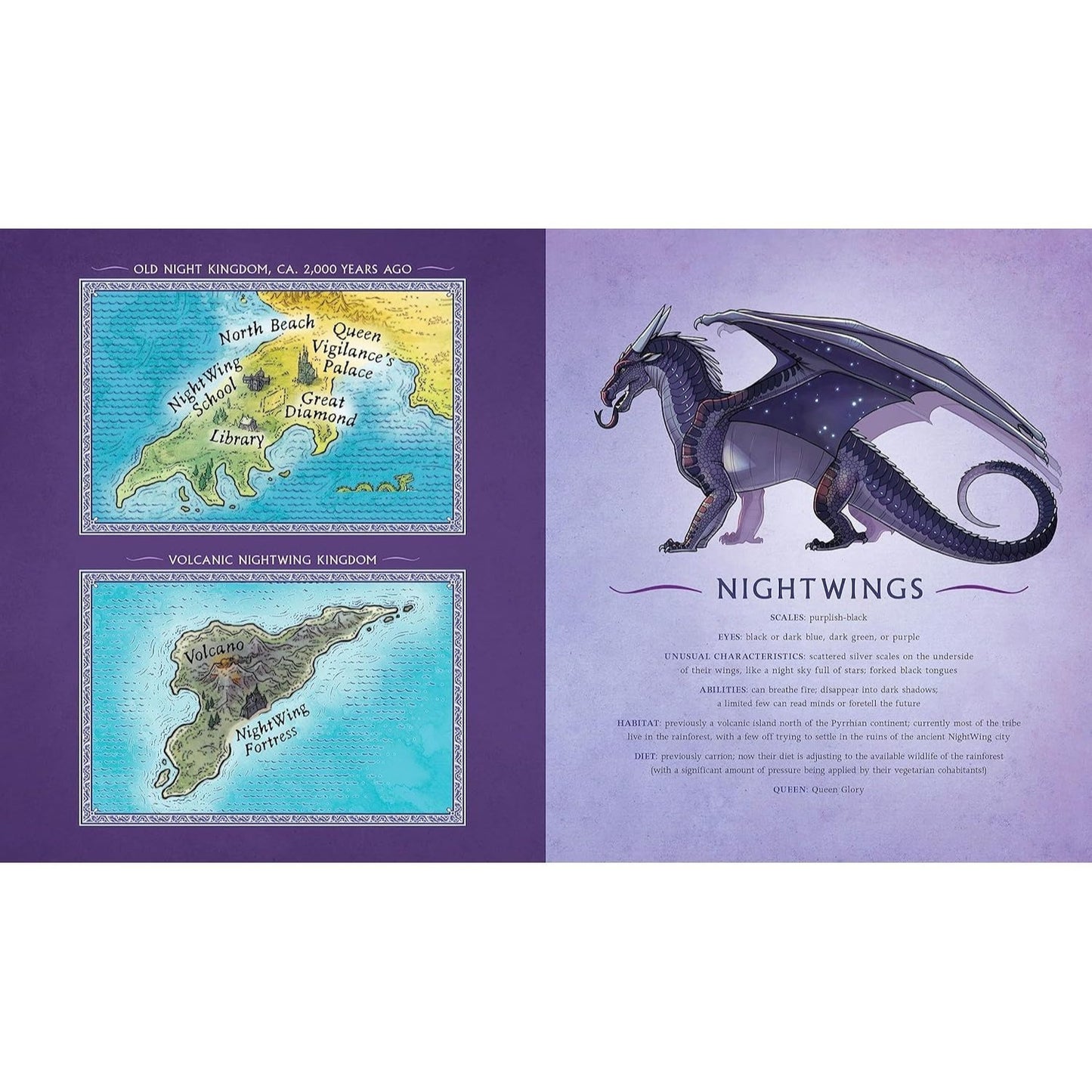Wings of Fire: A Guide to the Dragon World (Spiral Bound)