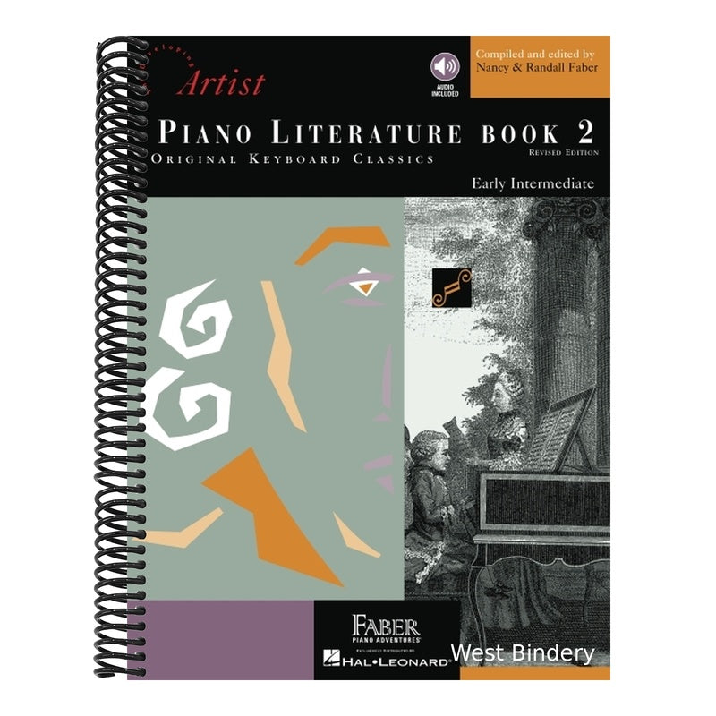 Piano Literature Book 2 - Developing Artist Original Keyboard Classics Book/Online Audio