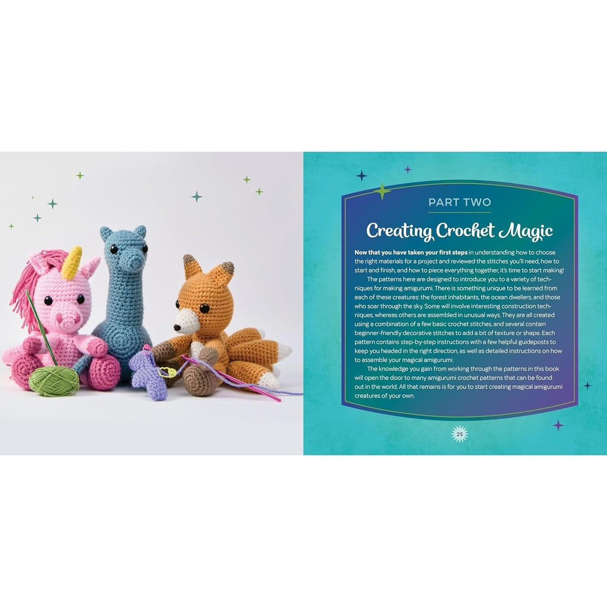 Crochet Magical Creatures: 20 Easy Amigurumi Patterns (Spiral Bound)