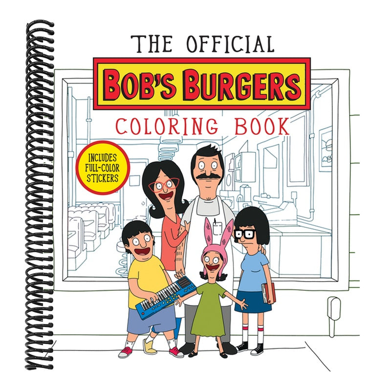 The Official Bob's Burgers Coloring Book