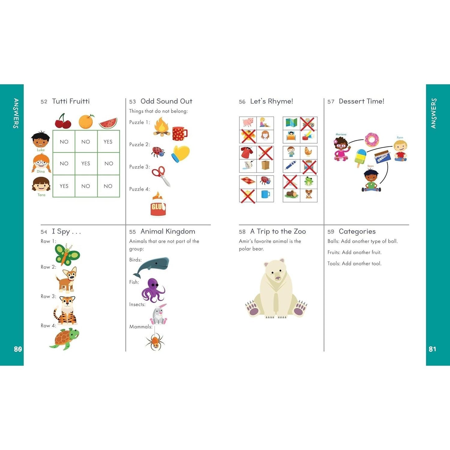 Logic Puzzles for Clever Kids: Fun Brain Games for Ages 4 & Up