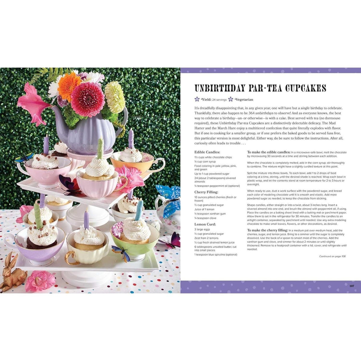 Alice in Wonderland: The Official Cookbook