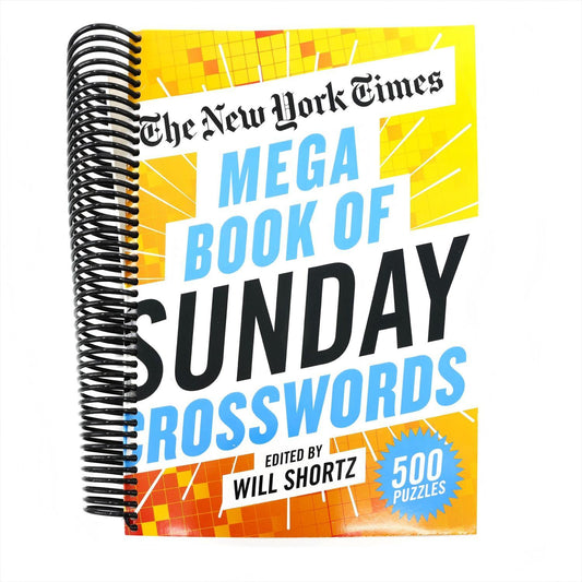The New York Times Mega Book of Sunday Crosswords: 500 Puzzles (Spiral Bound)