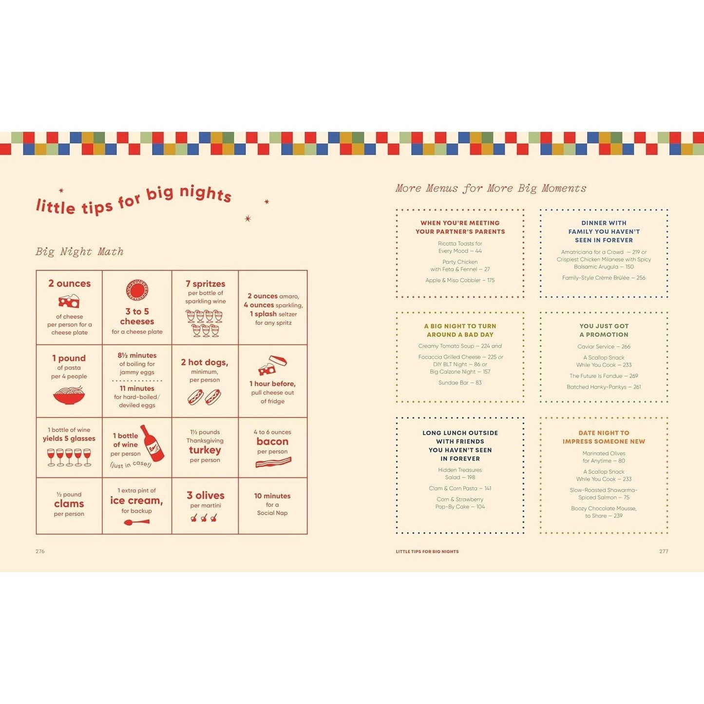 Big Night: Dinners, Parties & Dinner Parties - A Cookbook (Spiral Bound)