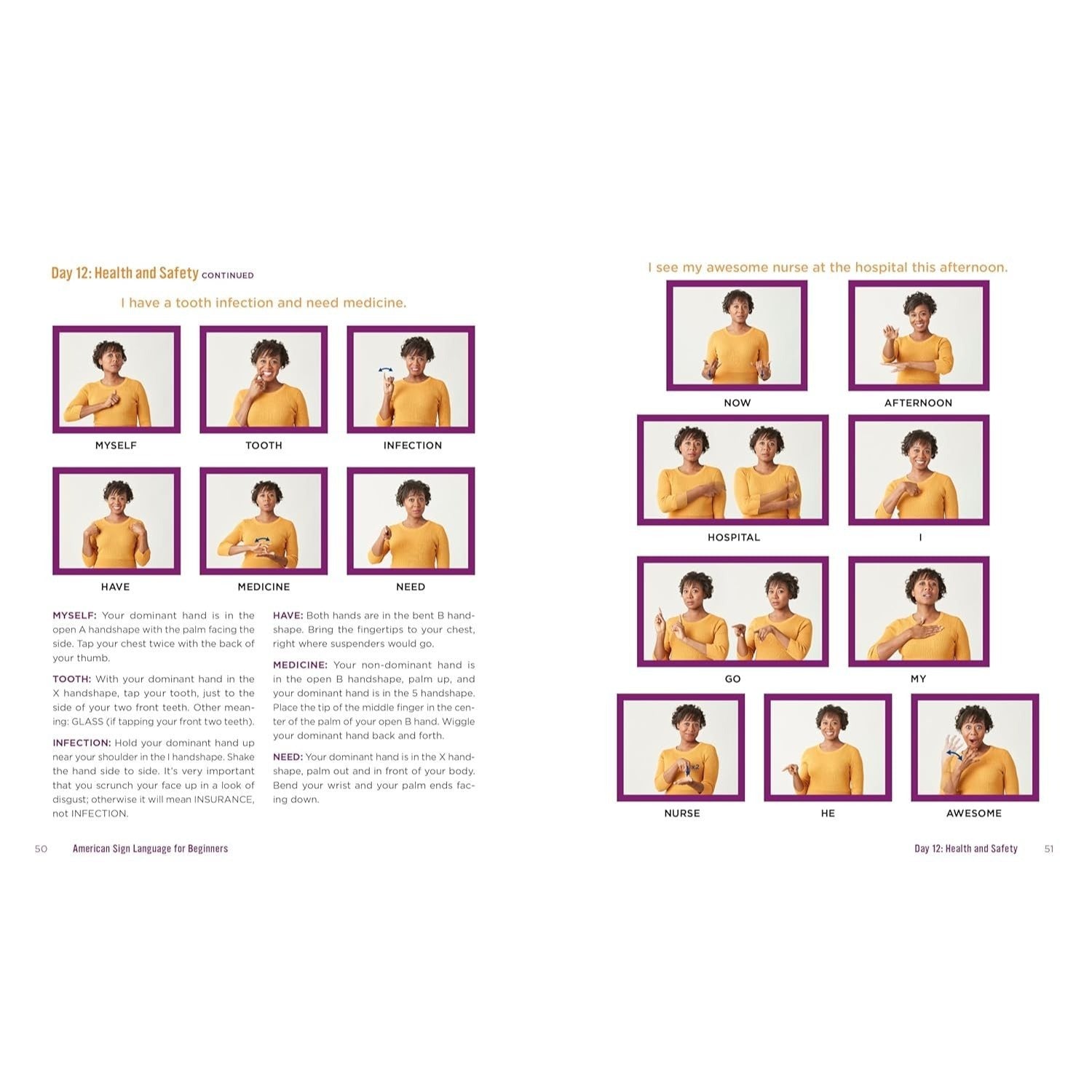 American Sign Language for Beginners: Learn Signing Essentials in 30 Days (Spiral Bound)