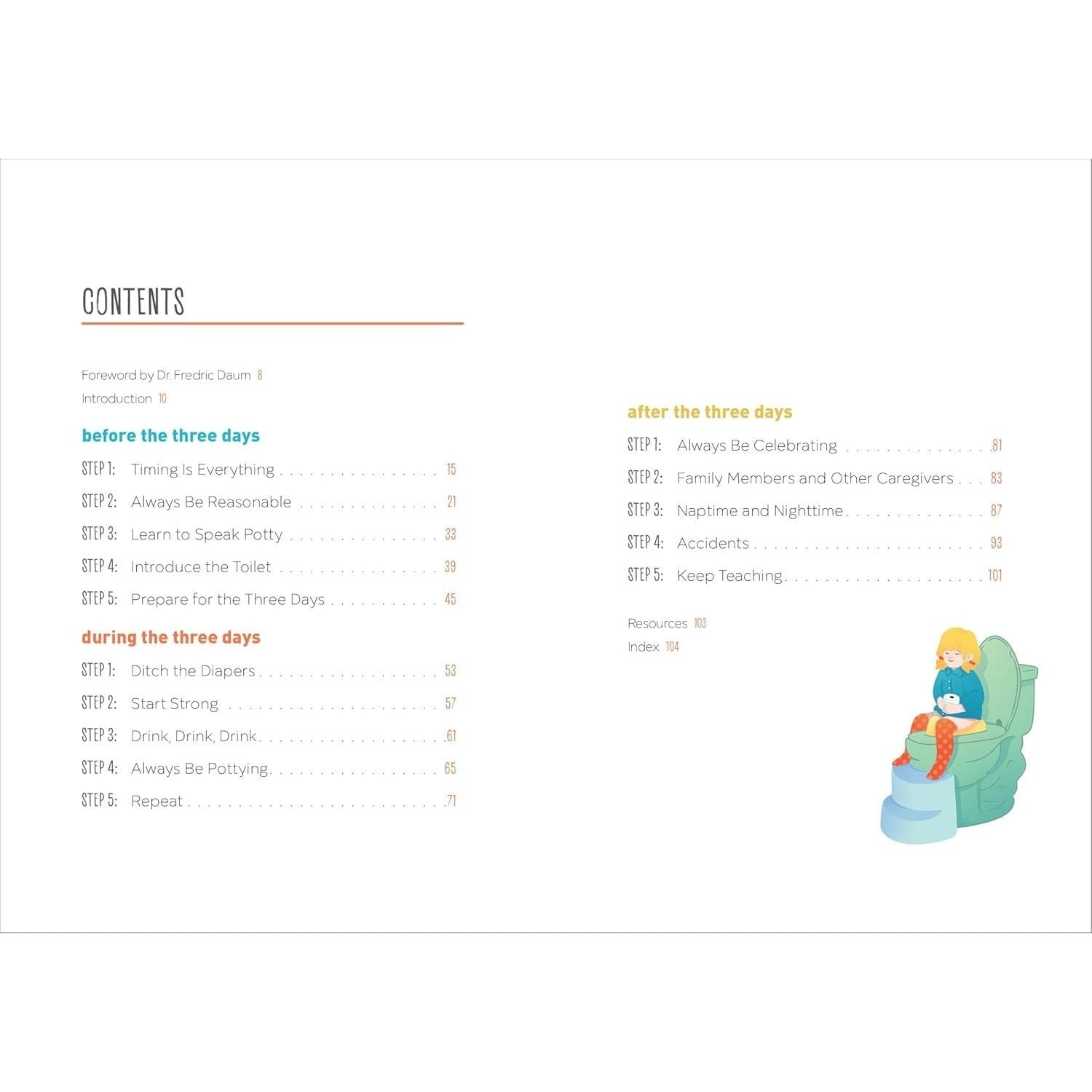 Potty Training in 3 Days: The Step-By-Step Plan for a Clean Break from Dirty Diapers
