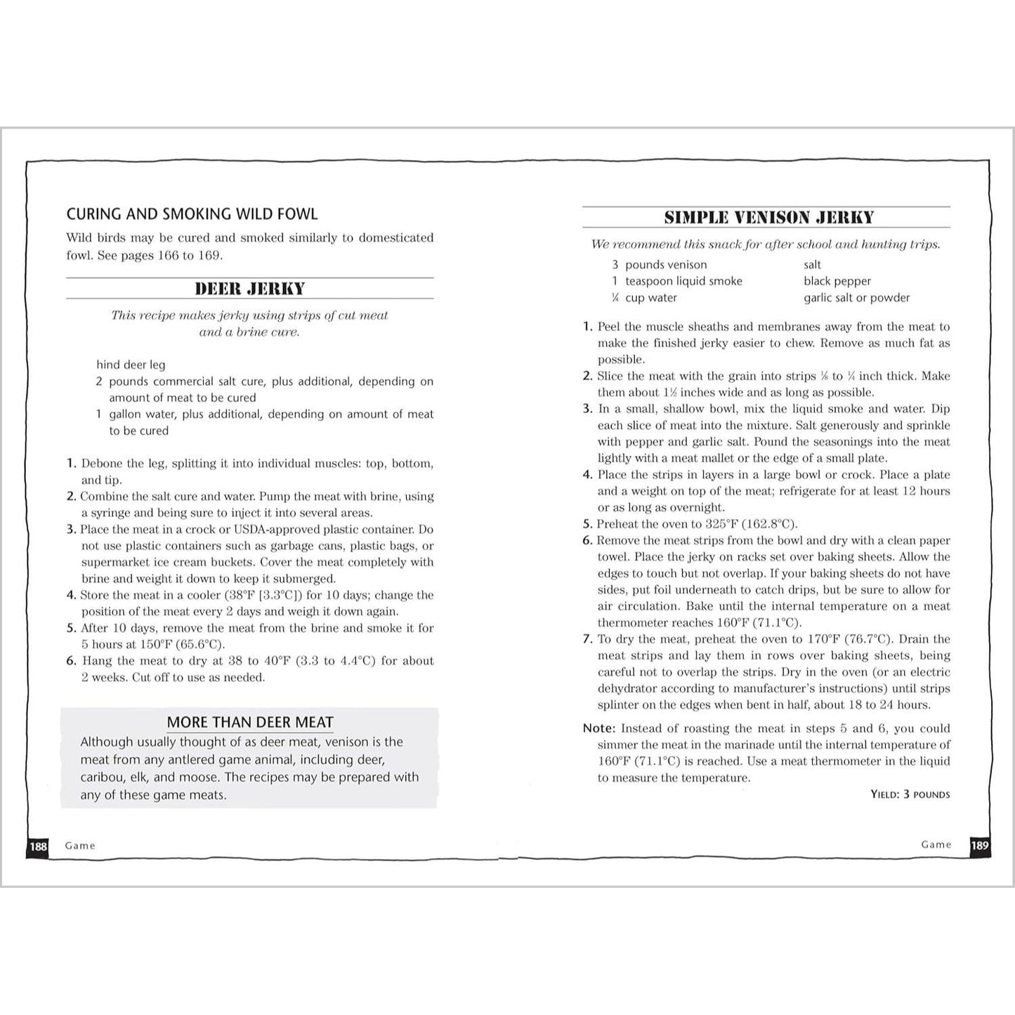 A Guide to Canning, Freezing, Curing, & Smoking Meat, Fish, & Game (Revised and Updated)